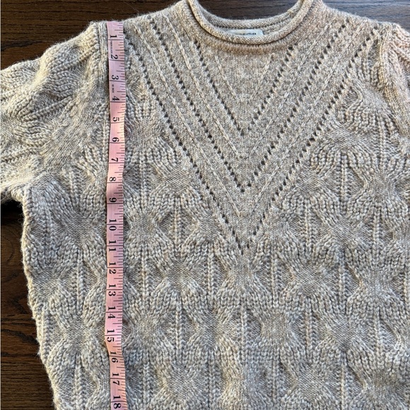 & Other Stories Textured Beige Sweater - Picture 8 of 9